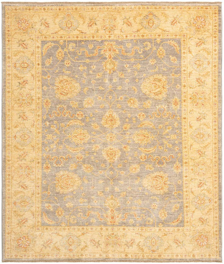 Detail image of 6' 7 x 7' 9 Ziegler Wool Rug