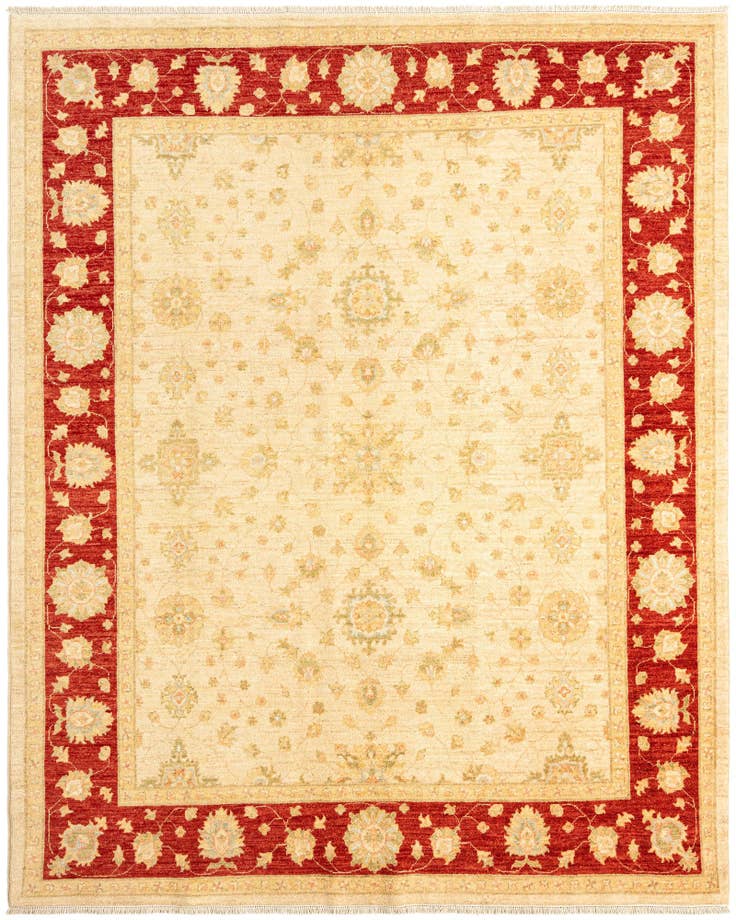 Detail image of 6' 7 x 8' 3 Ziegler Wool Rug