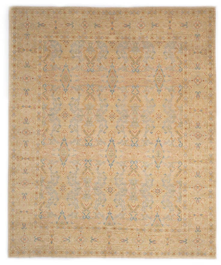 Detail image of 7' 10 x 10' Ziegler Wool Rug