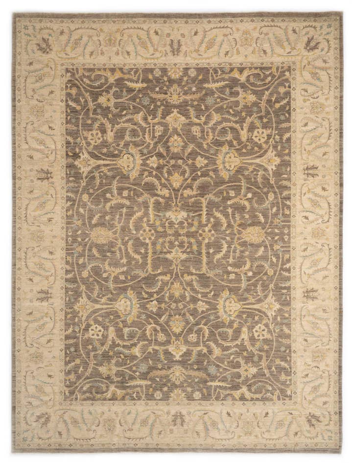 Detail image of 8' 11 x 11' 11 Ziegler Wool Rug
