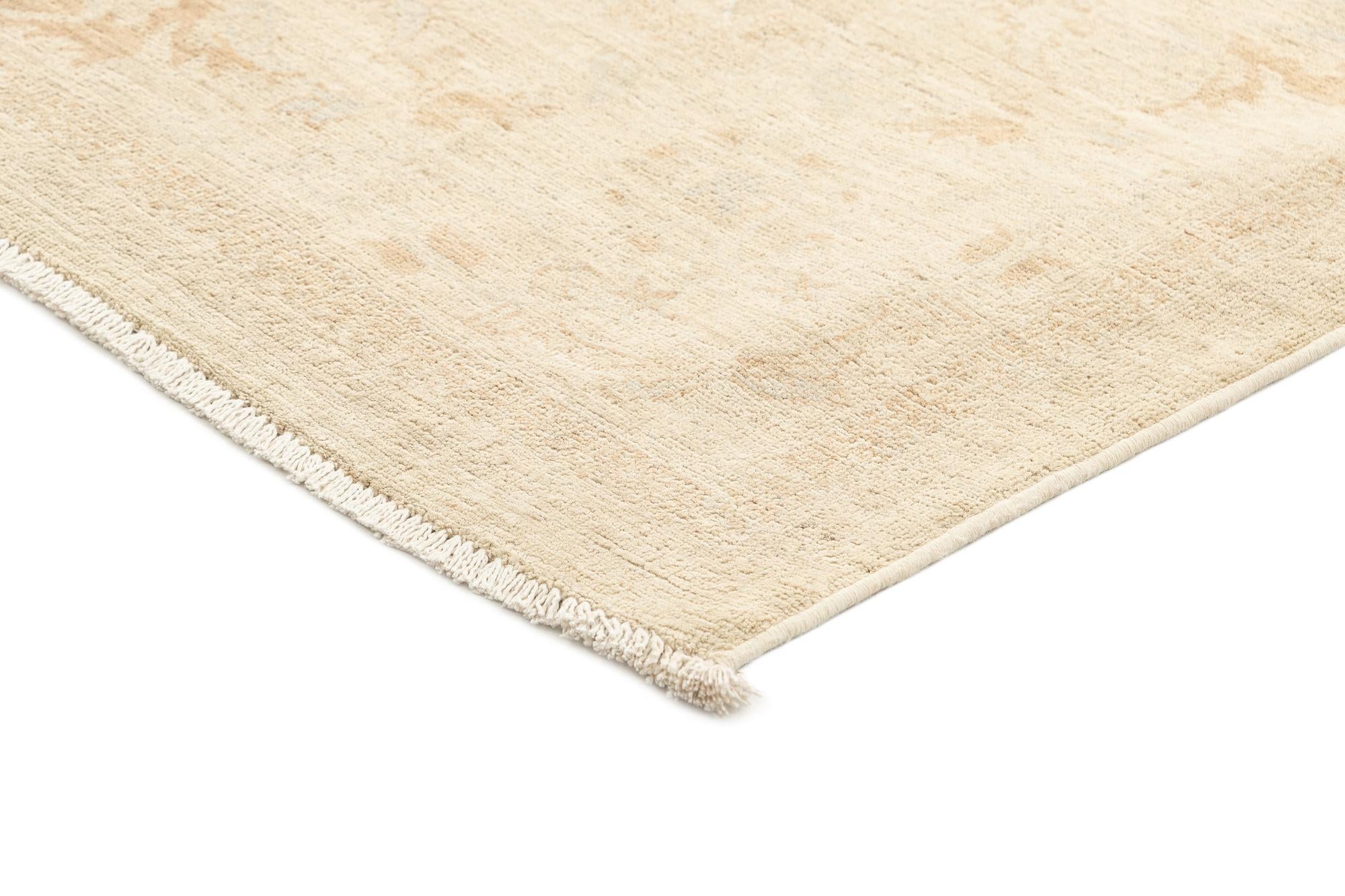 5' 1 x 6' 7 Hand Knotted Ziegler Rug