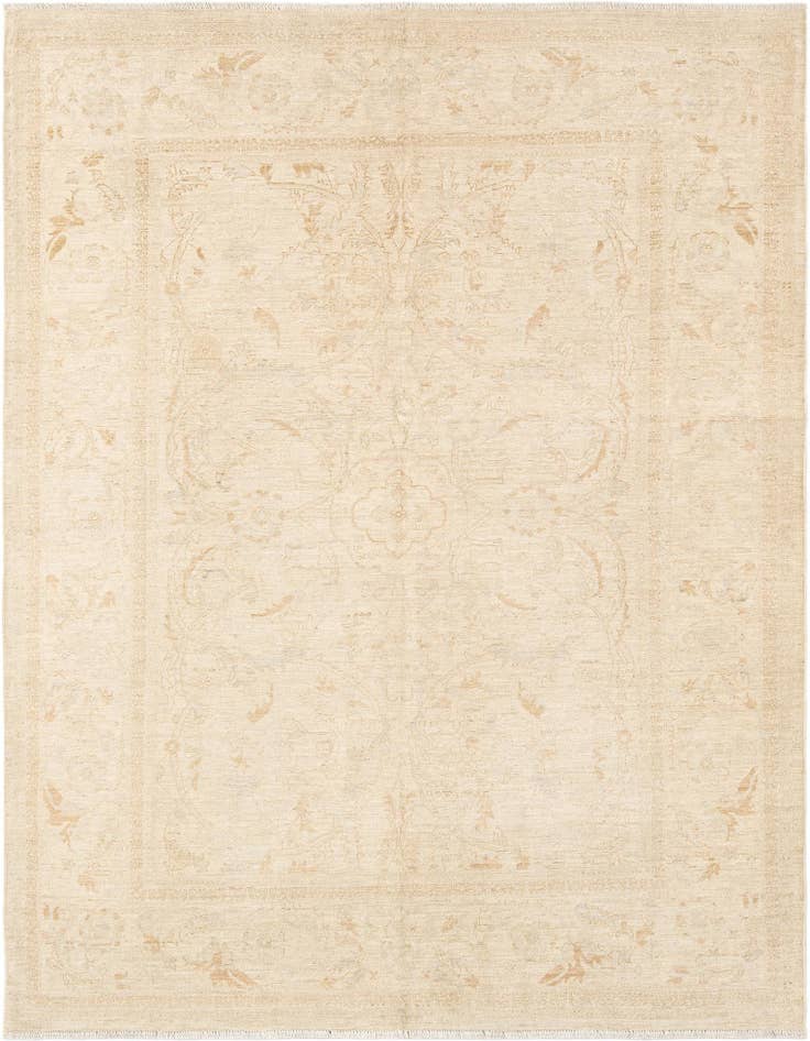 Detail image of 5' 1 x 6' 7 Hand Knotted Ziegler Rug