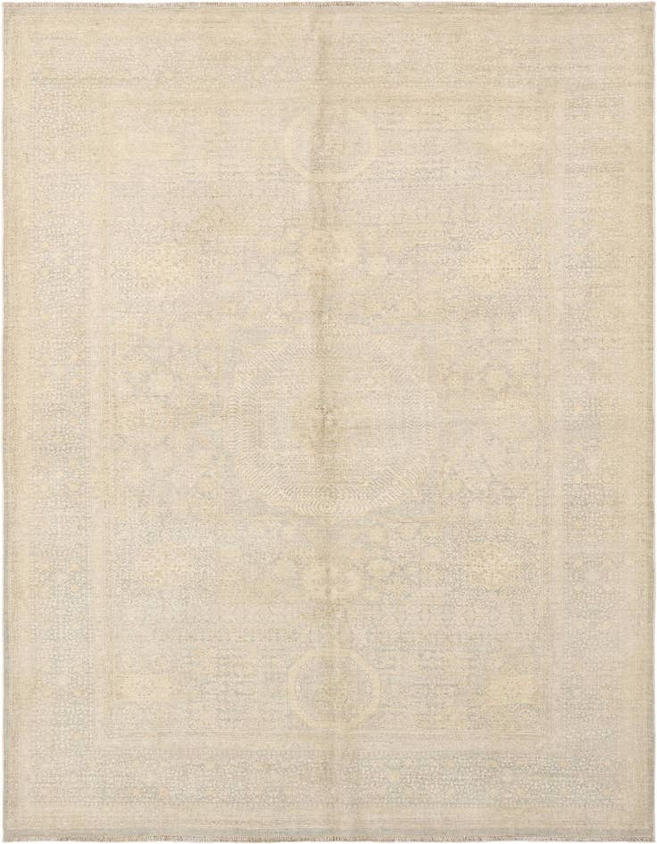 Detail image of 5' 9 x 8' 1 Hand Knotted Ziegler Rug