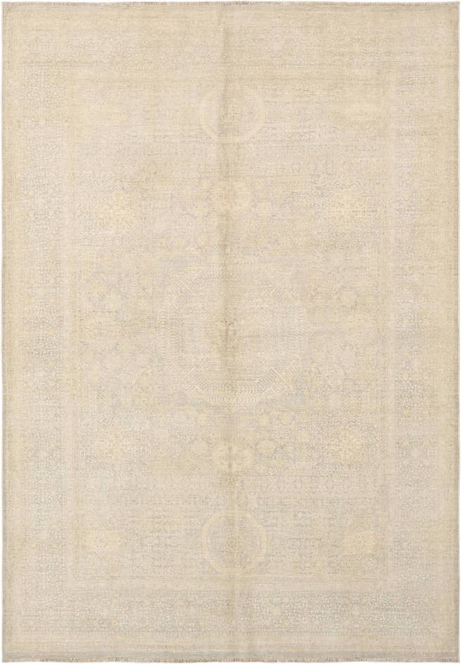 Detail image of 5' 9 x 8' 1 Hand Knotted Ziegler Rug