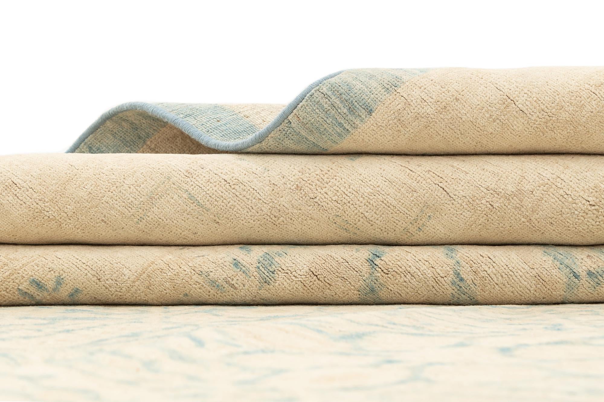 8' 4 x 11' 5 Hand Knotted Ziegler Rug