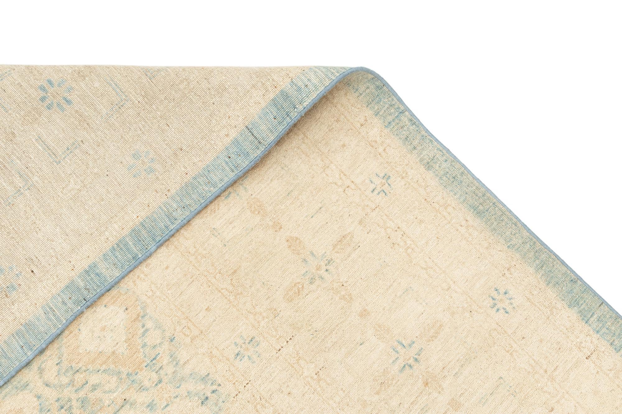 8' 4 x 11' 5 Hand Knotted Ziegler Rug