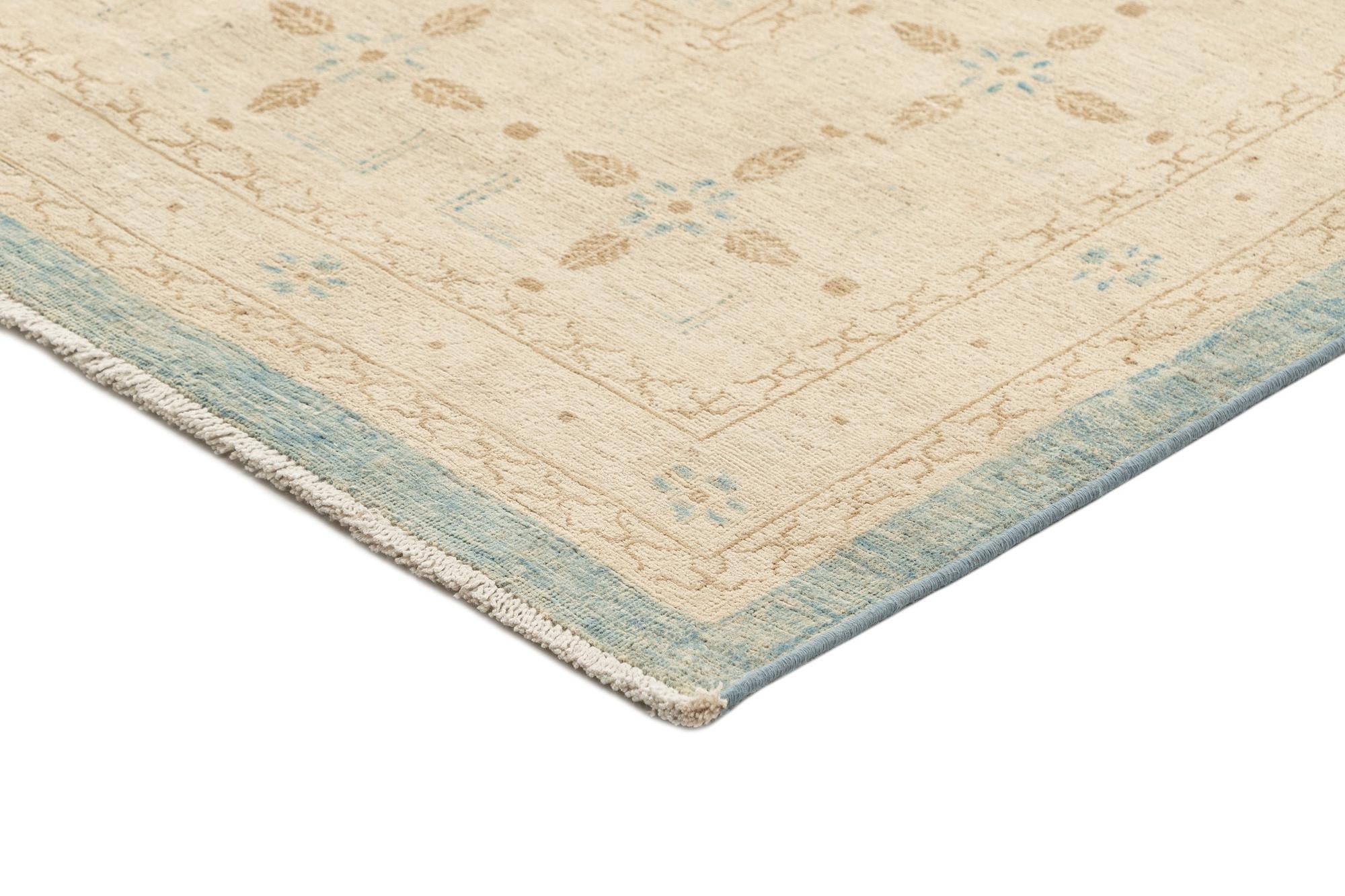 8' 4 x 11' 5 Hand Knotted Ziegler Rug