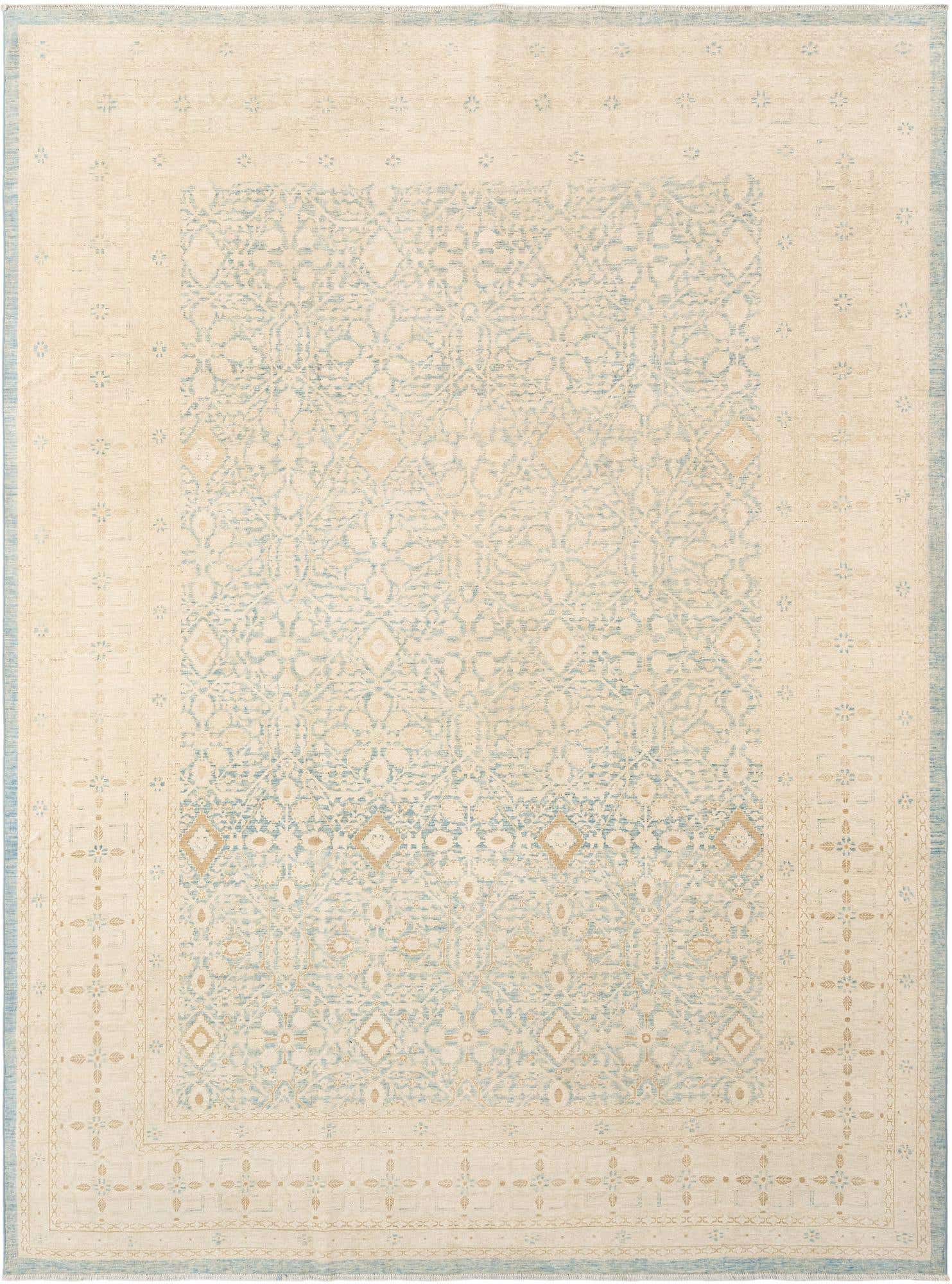 8' 4 x 11' 5 Hand Knotted Ziegler Rug