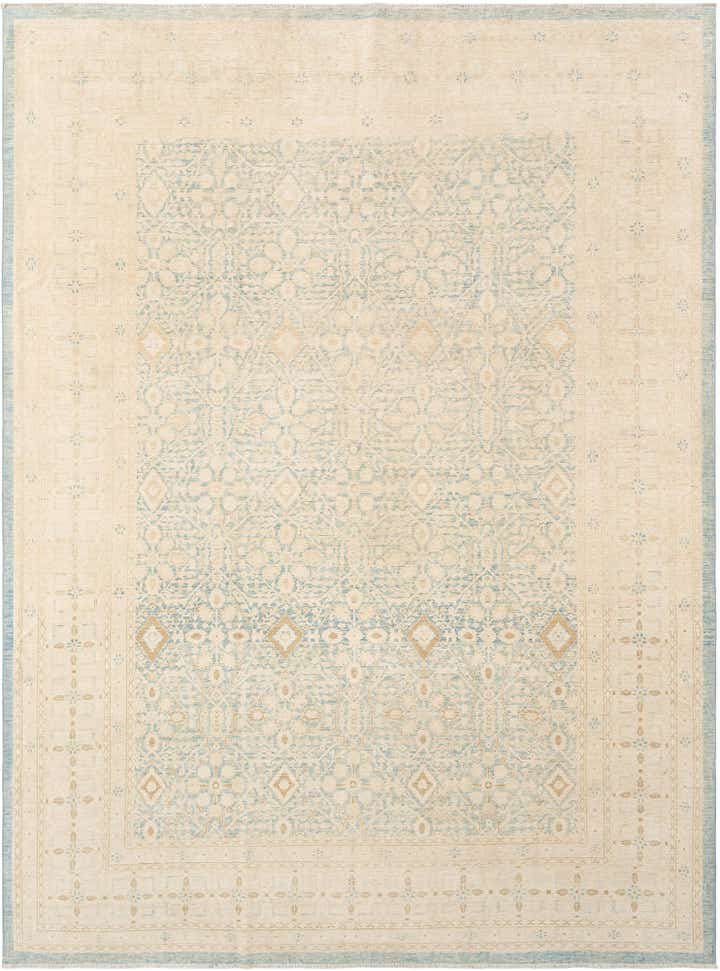 8' 4 x 11' 5 Hand Knotted Ziegler Rug