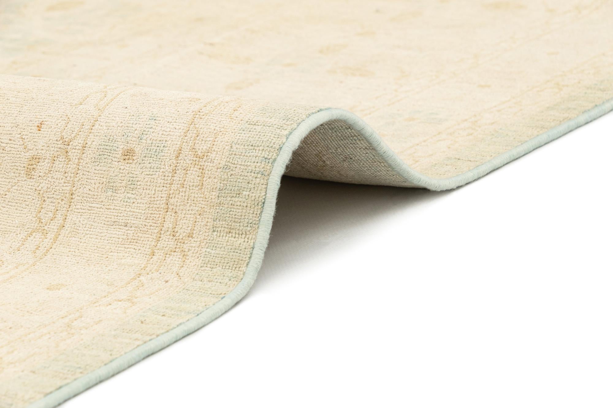 9' 9 x 13' 2 Hand Knotted Ziegler Rug