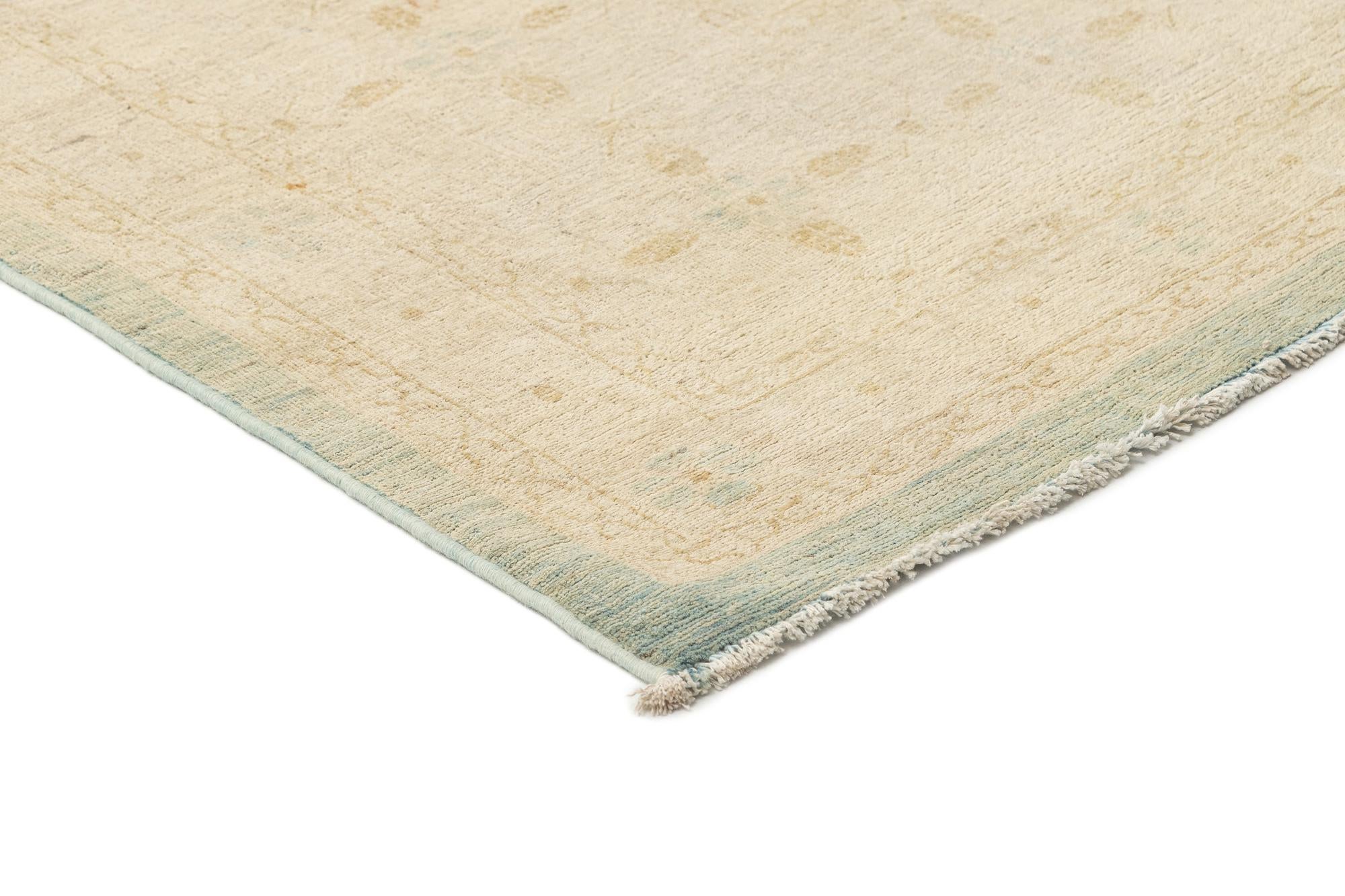 9' 9 x 13' 2 Hand Knotted Ziegler Rug
