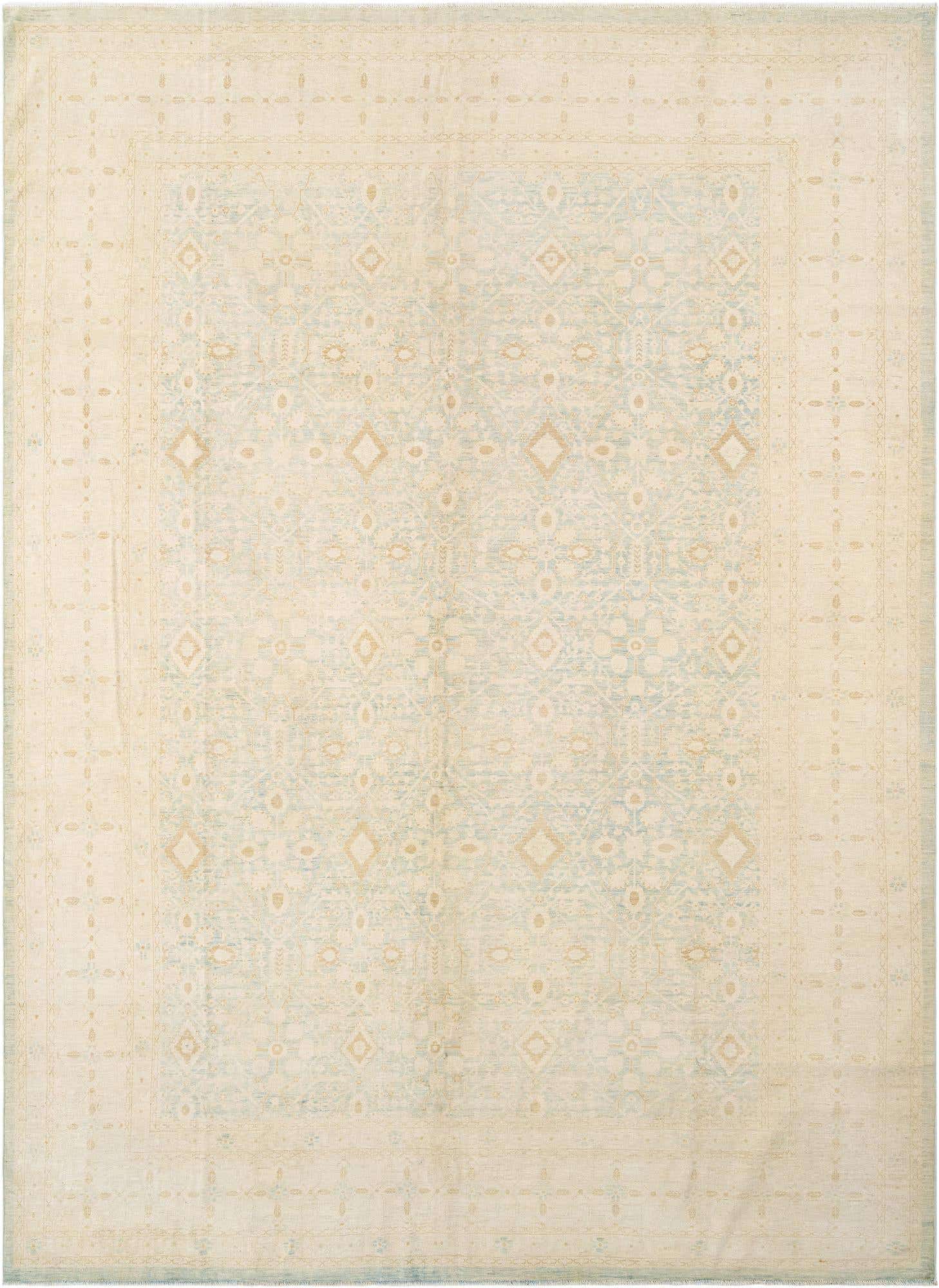 9' 9 x 13' 2 Hand Knotted Ziegler Rug