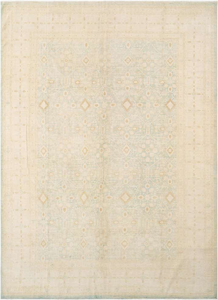 9' 9 x 13' 2 Hand Knotted Ziegler Rug