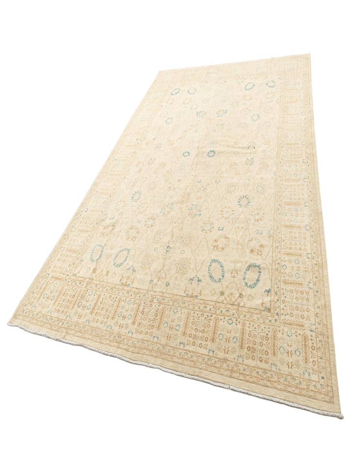 Detail image of 9' 11 x 13' 4  Hand Knotted Ziegler Rug