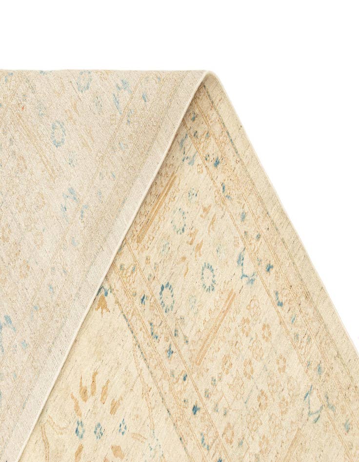 Detail image of 9' 11 x 13' 4  Hand Knotted Ziegler Rug