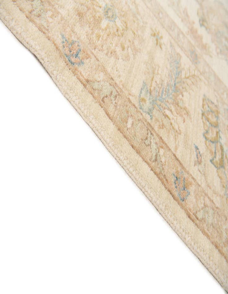 Detail image of 6' 4 x 8'  Hand Knotted Ziegler Wool Rug