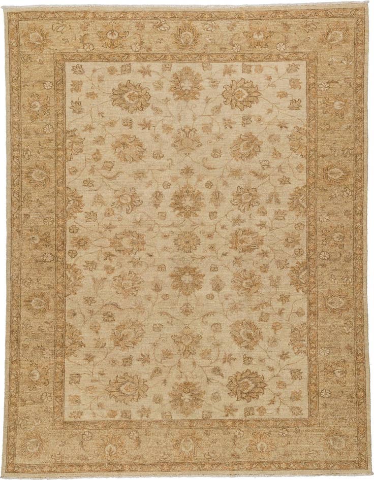 Detail image of 6' 7 x 9' 10 Ziegler Wool Rug