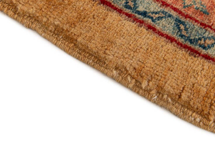 Detail image of 3' 5 x 5' 1 Hand Knotted Ziegler Wool Rug