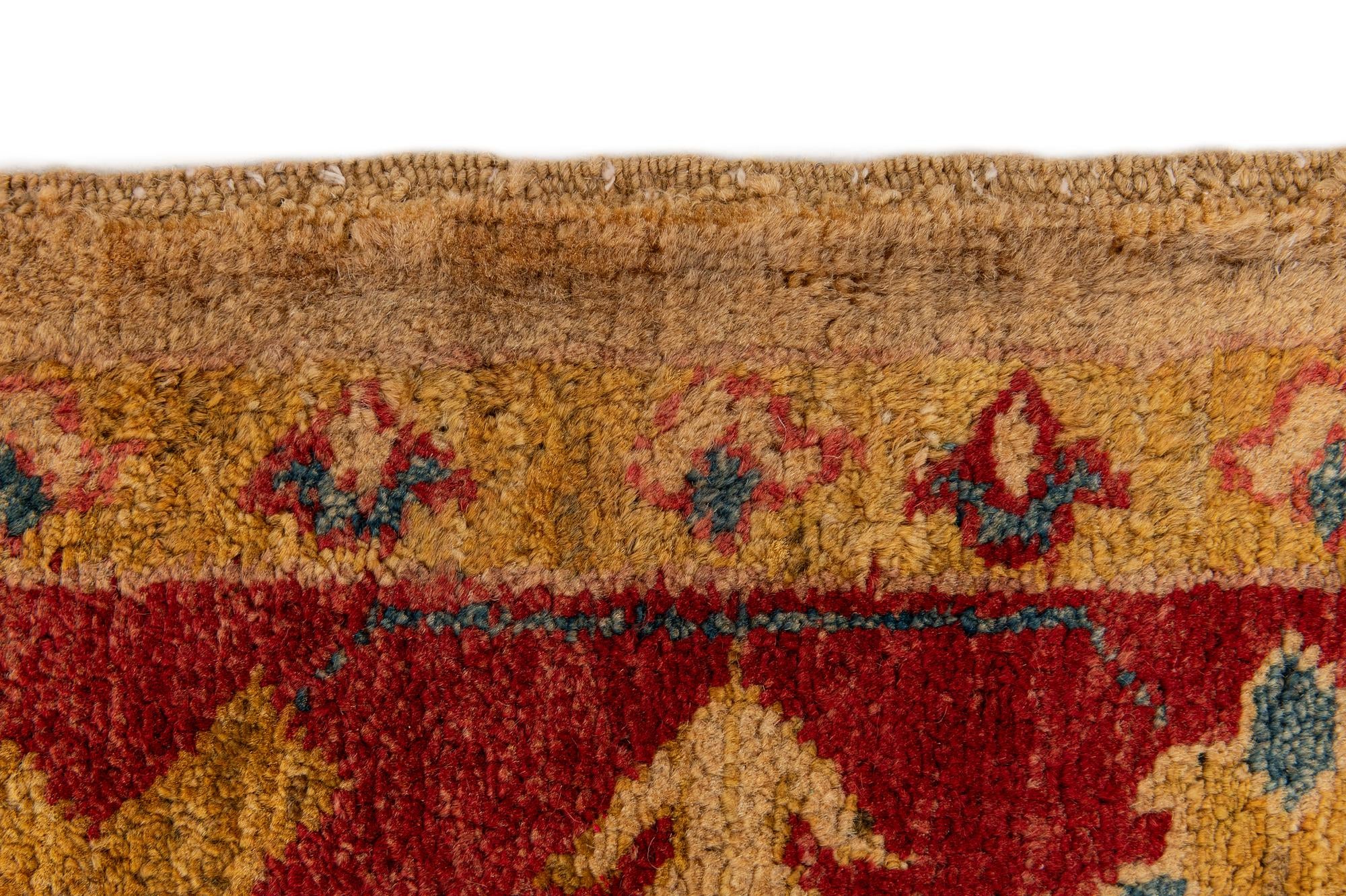 3' 6 x 4' 9 Hand Knotted Ziegler Wool Rug