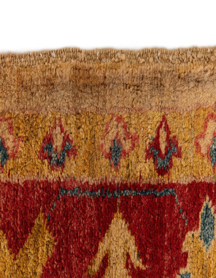 Detail image of 3' 6 x 4' 9  Hand Knotted Ziegler Wool Rug