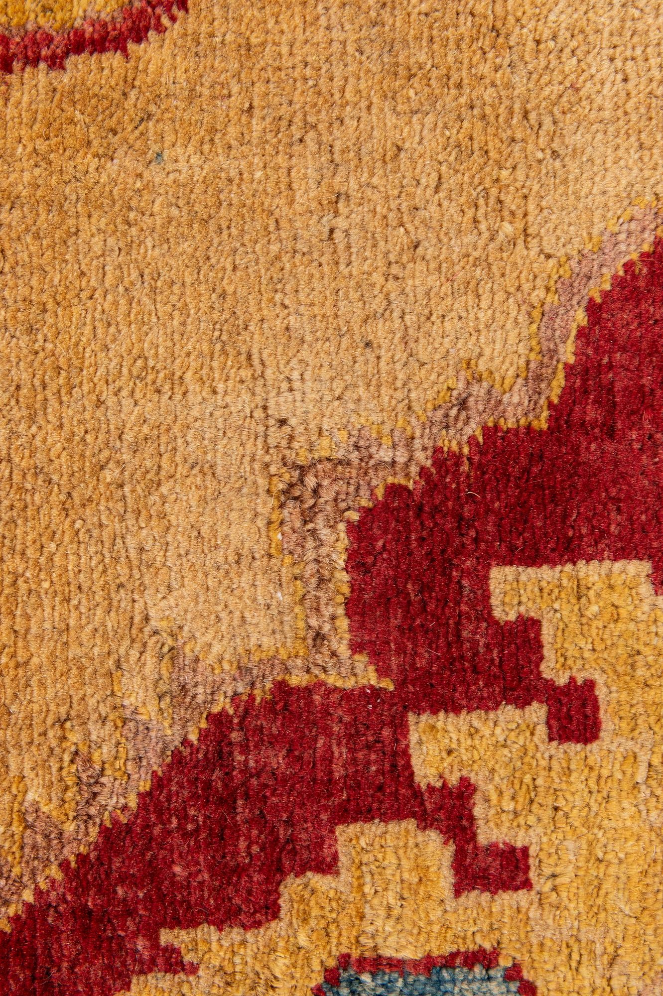 3' 5 x 4' 10 Hand Knotted Ziegler Wool Rug