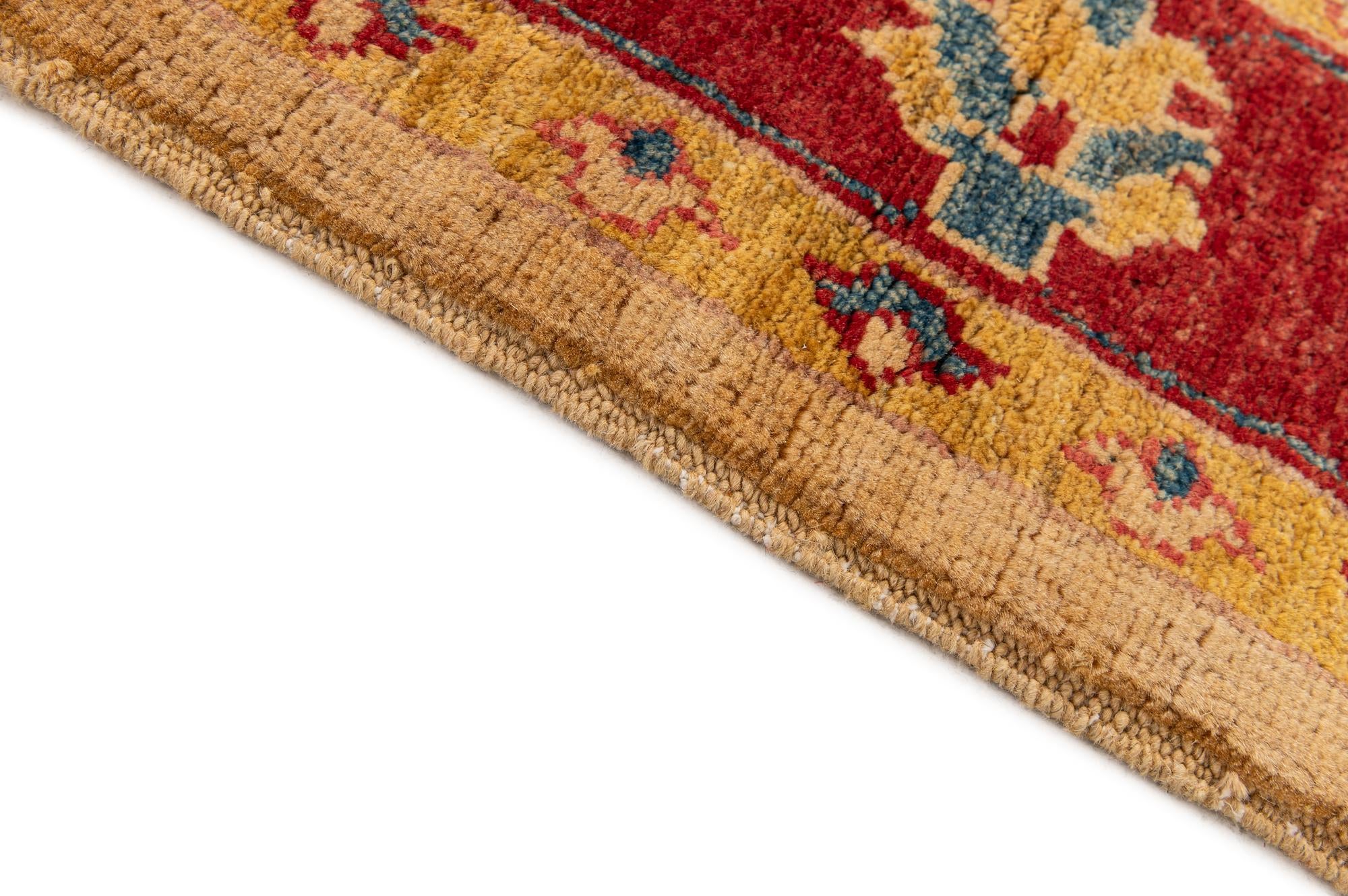 3' 5 x 4' 10 Hand Knotted Ziegler Wool Rug
