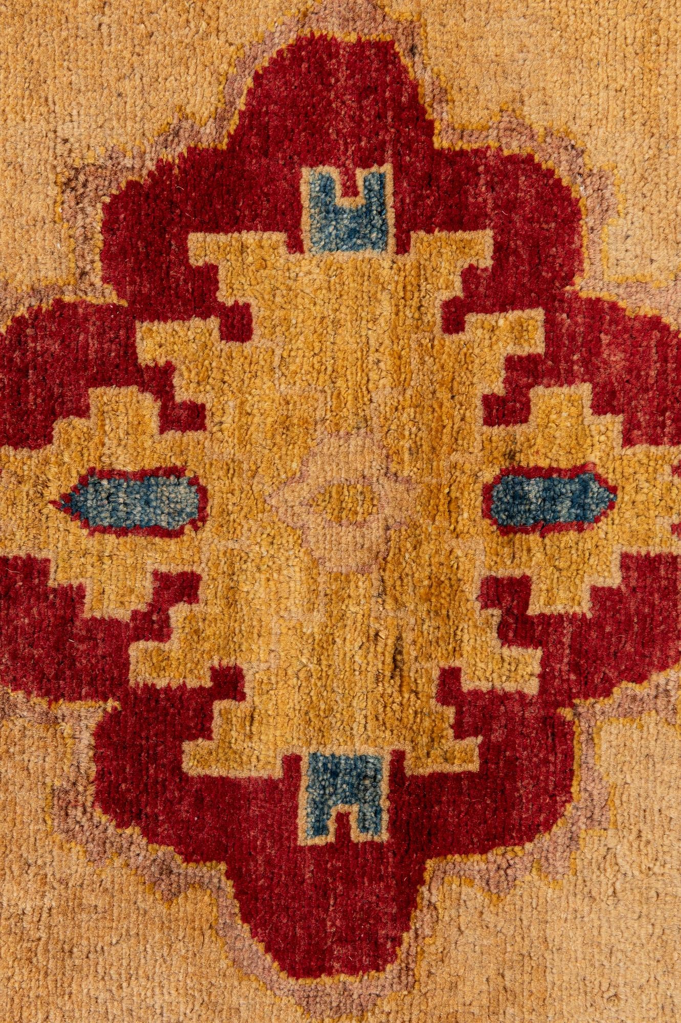 3' 5 x 4' 10 Hand Knotted Ziegler Wool Rug
