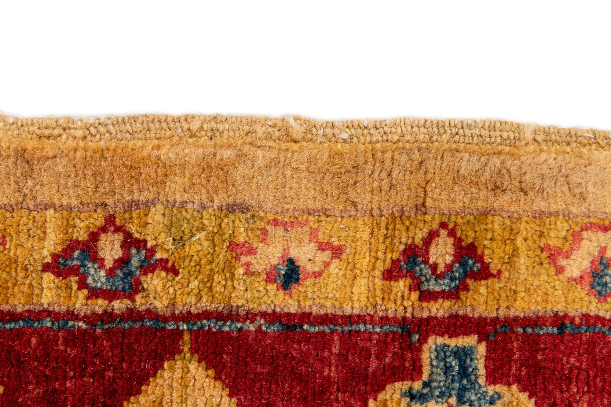 3' 5 x 4' 10 Hand Knotted Ziegler Wool Rug