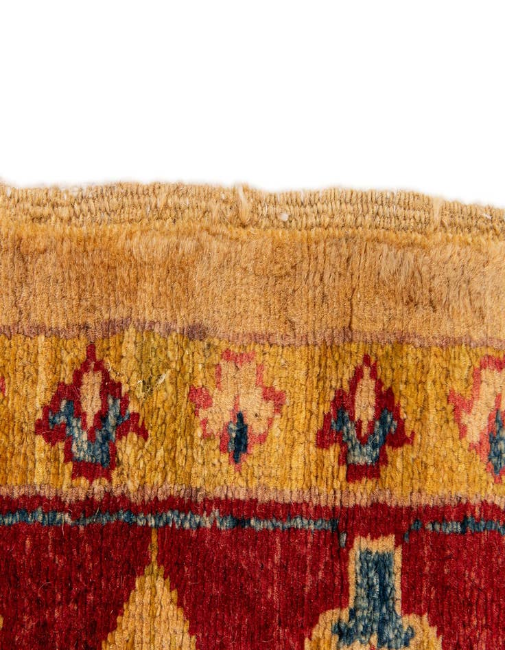 Detail image of 3' 5 x 4' 10  Hand Knotted Ziegler Wool Rug