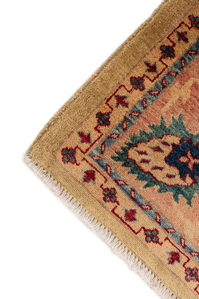 5' 2 x 7' 1 Hand Knotted Ziegler Wool Rug