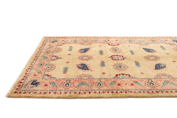 Detail image of 5' 2 x 7' 1 Hand Knotted Ziegler Wool Rug