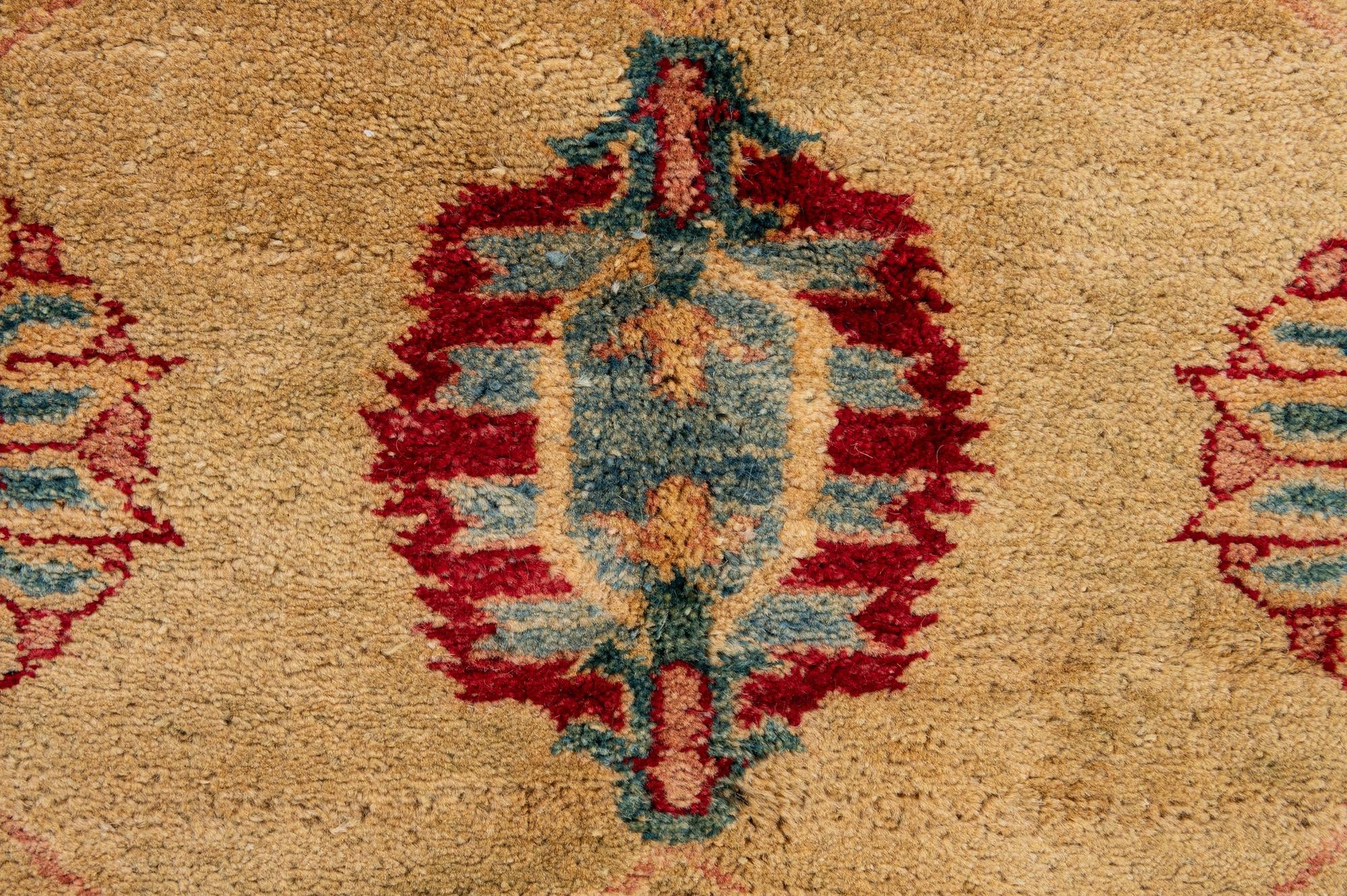 5' 2 x 7' 1 Hand Knotted Ziegler Wool Rug