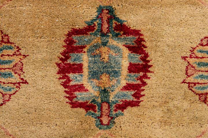 5' 2 x 7' 1 Hand Knotted Ziegler Wool Rug