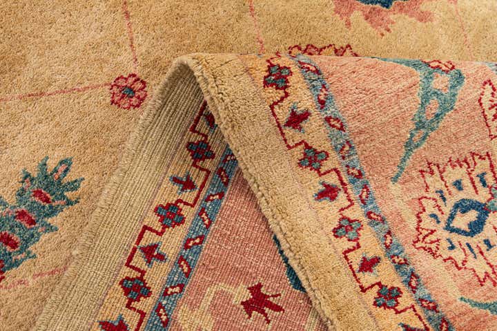 5' 2 x 7' 1 Hand Knotted Ziegler Wool Rug