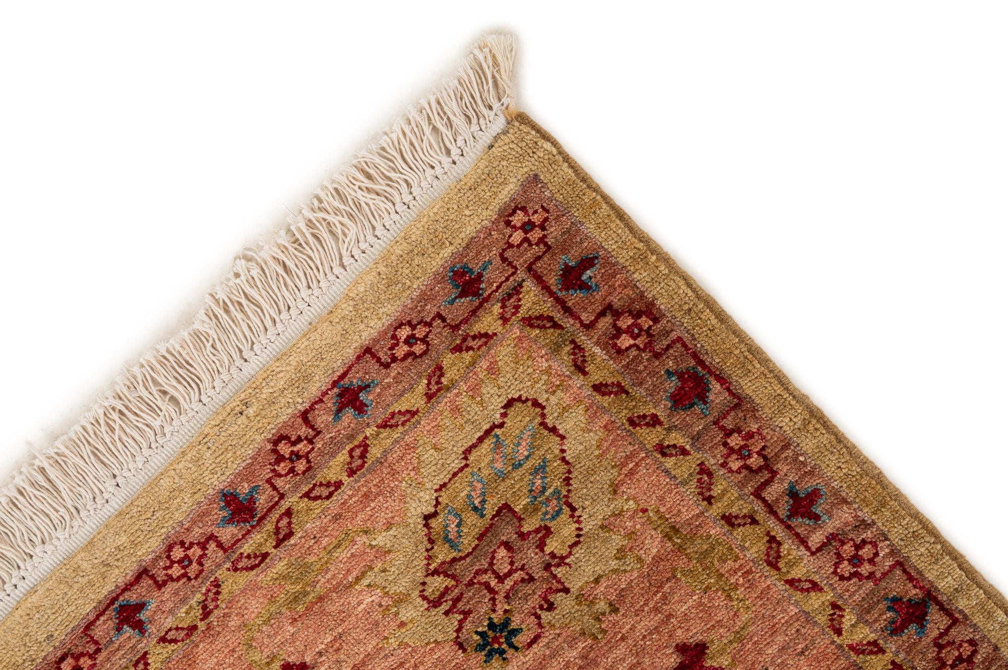 5' 2 x 7' 4 Hand Knotted Ziegler Wool Rug