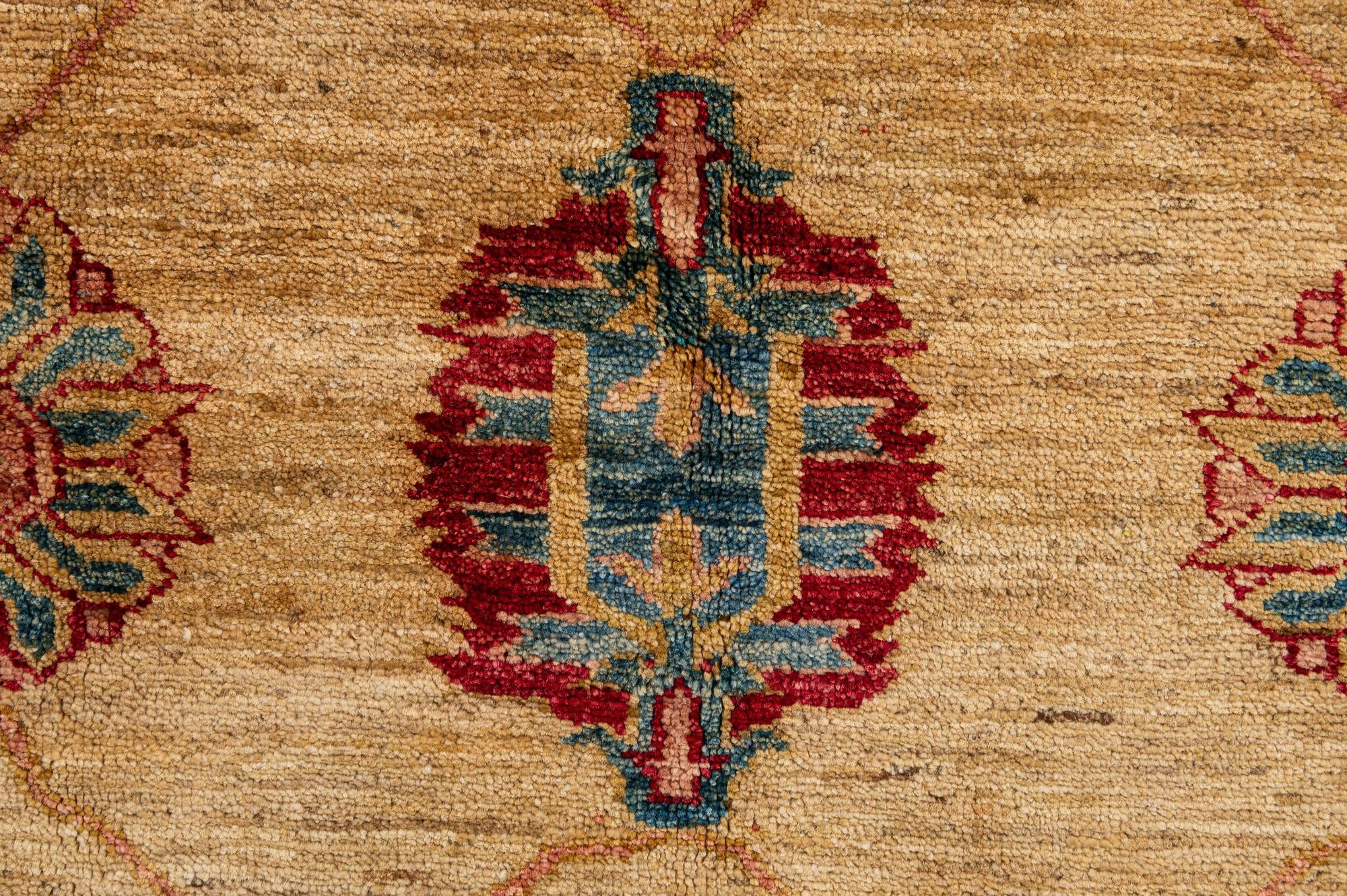 5' 2 x 7' 4 Hand Knotted Ziegler Wool Rug