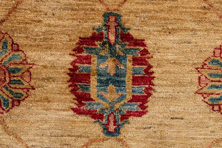 5' 2 x 7' 4 Hand Knotted Ziegler Wool Rug