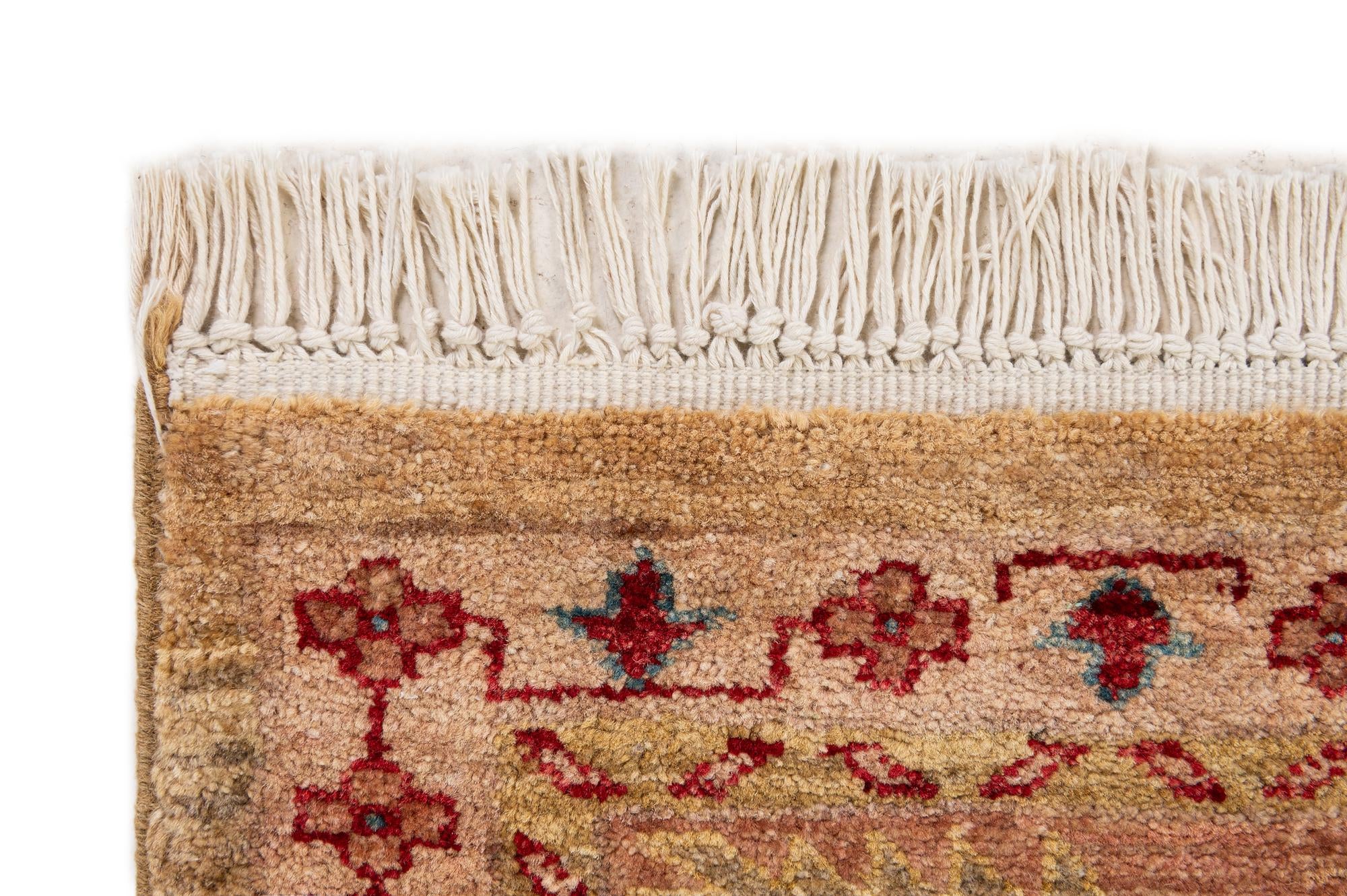5' 2 x 7' 4 Hand Knotted Ziegler Wool Rug