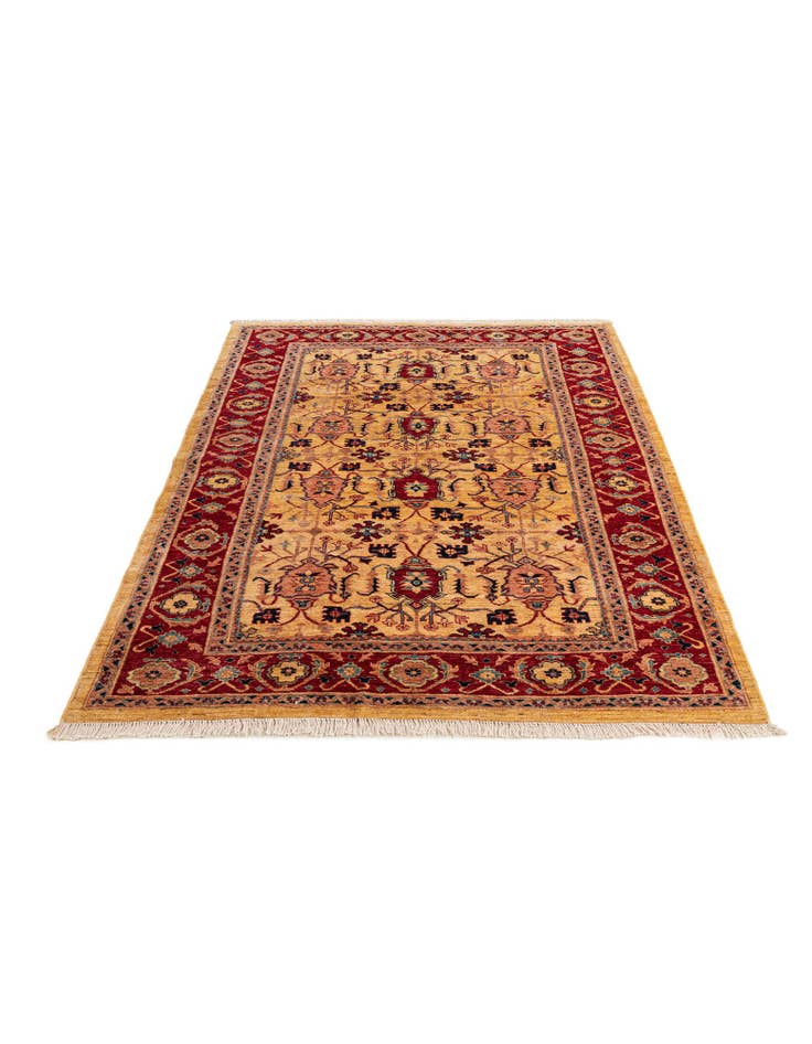 Detail image of 5' 8 x 7' 11 Hand Knotted Ziegler Wool Rug