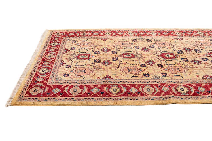 Detail image of 5' 8 x 7' 11 Hand Knotted Ziegler Wool Rug