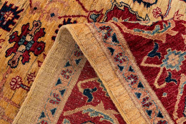 5' 8 x 7' 11 Hand Knotted Ziegler Wool Rug