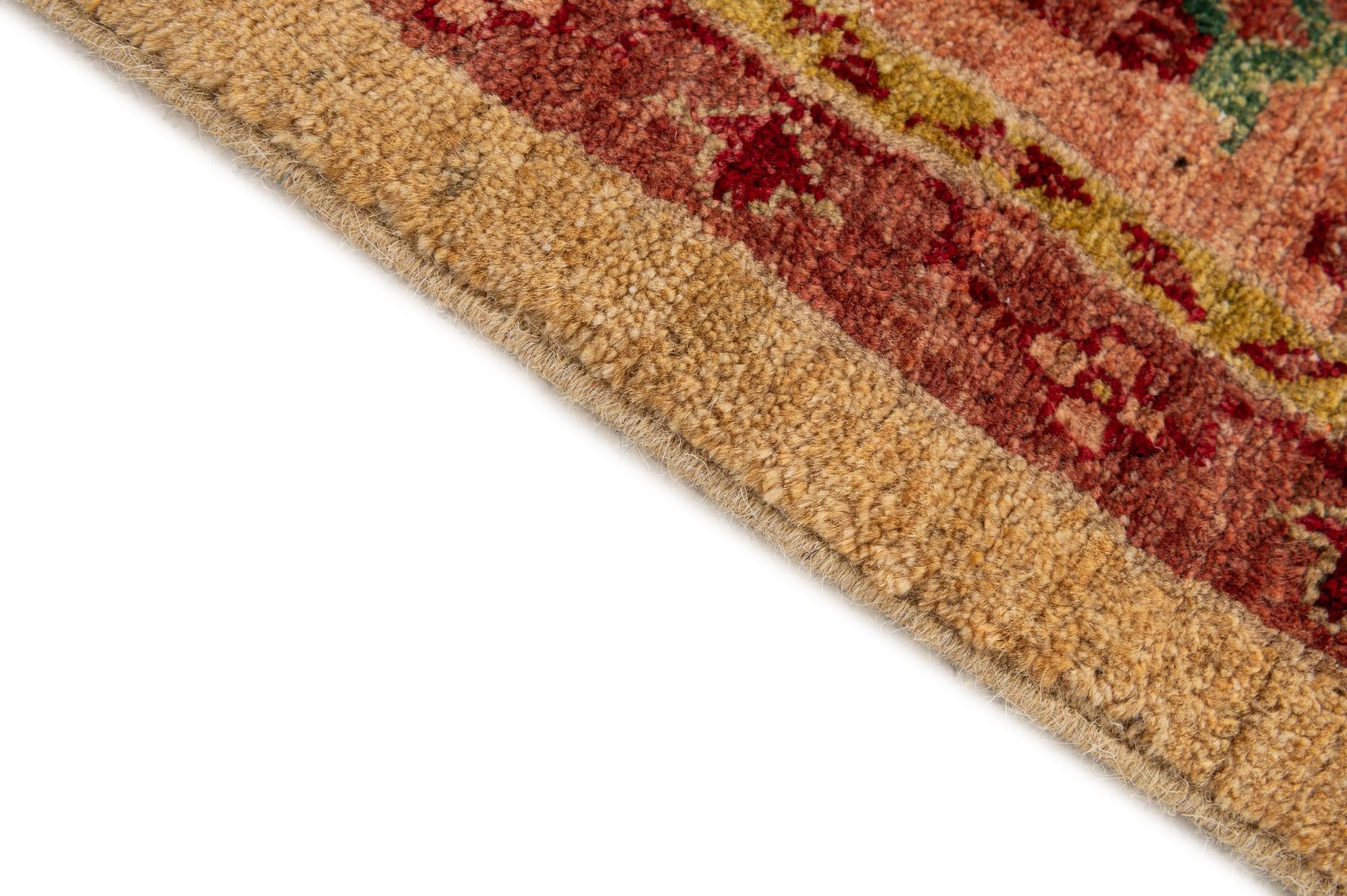5' 6 x 7' 3 Hand Knotted Ziegler Wool Rug