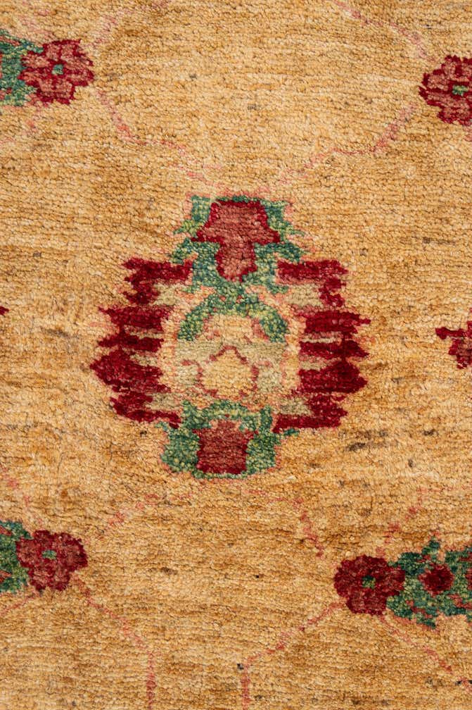 5' 6 x 7' 3 Hand Knotted Ziegler Wool Rug