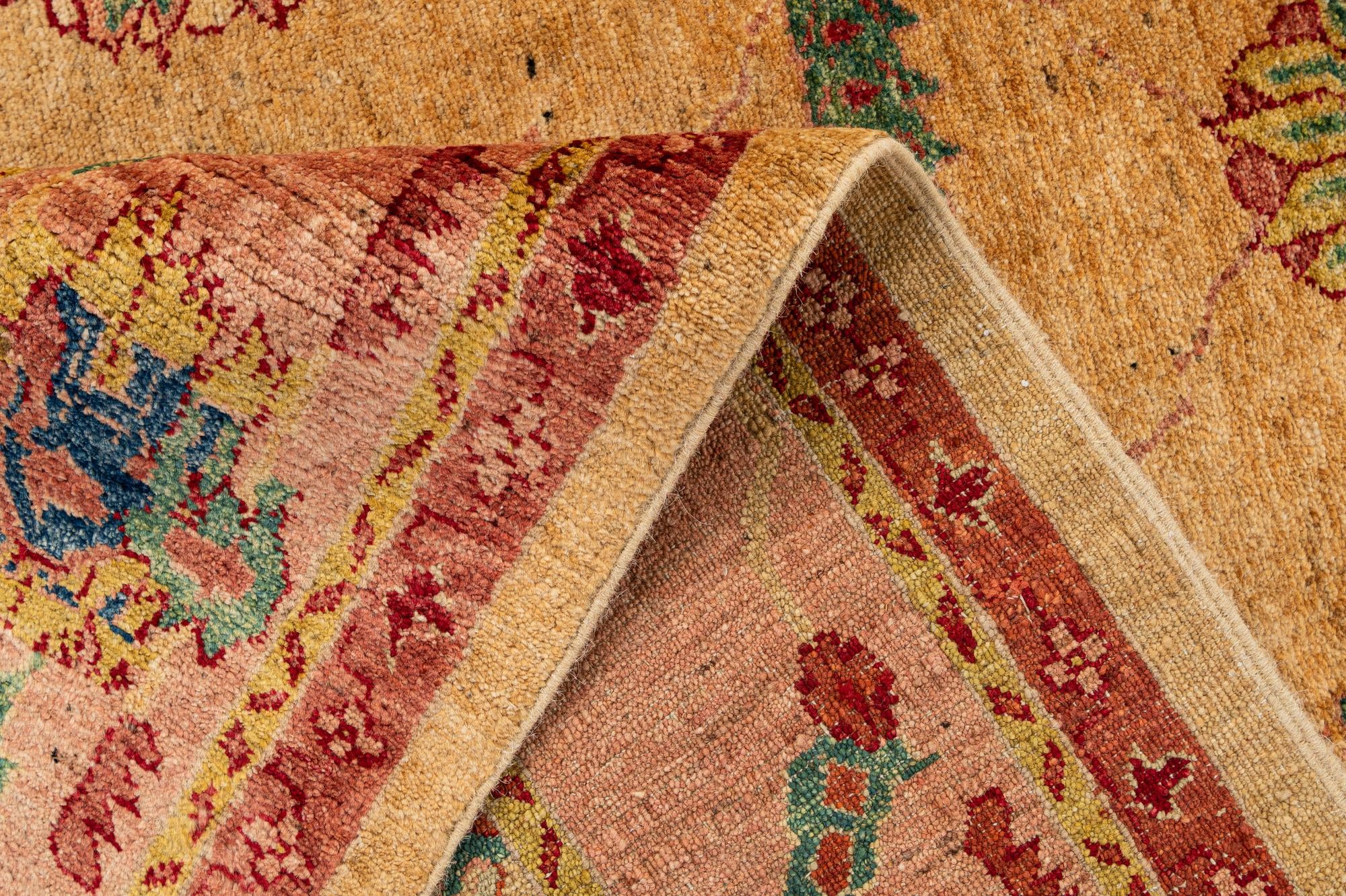 5' 6 x 7' 3 Hand Knotted Ziegler Wool Rug