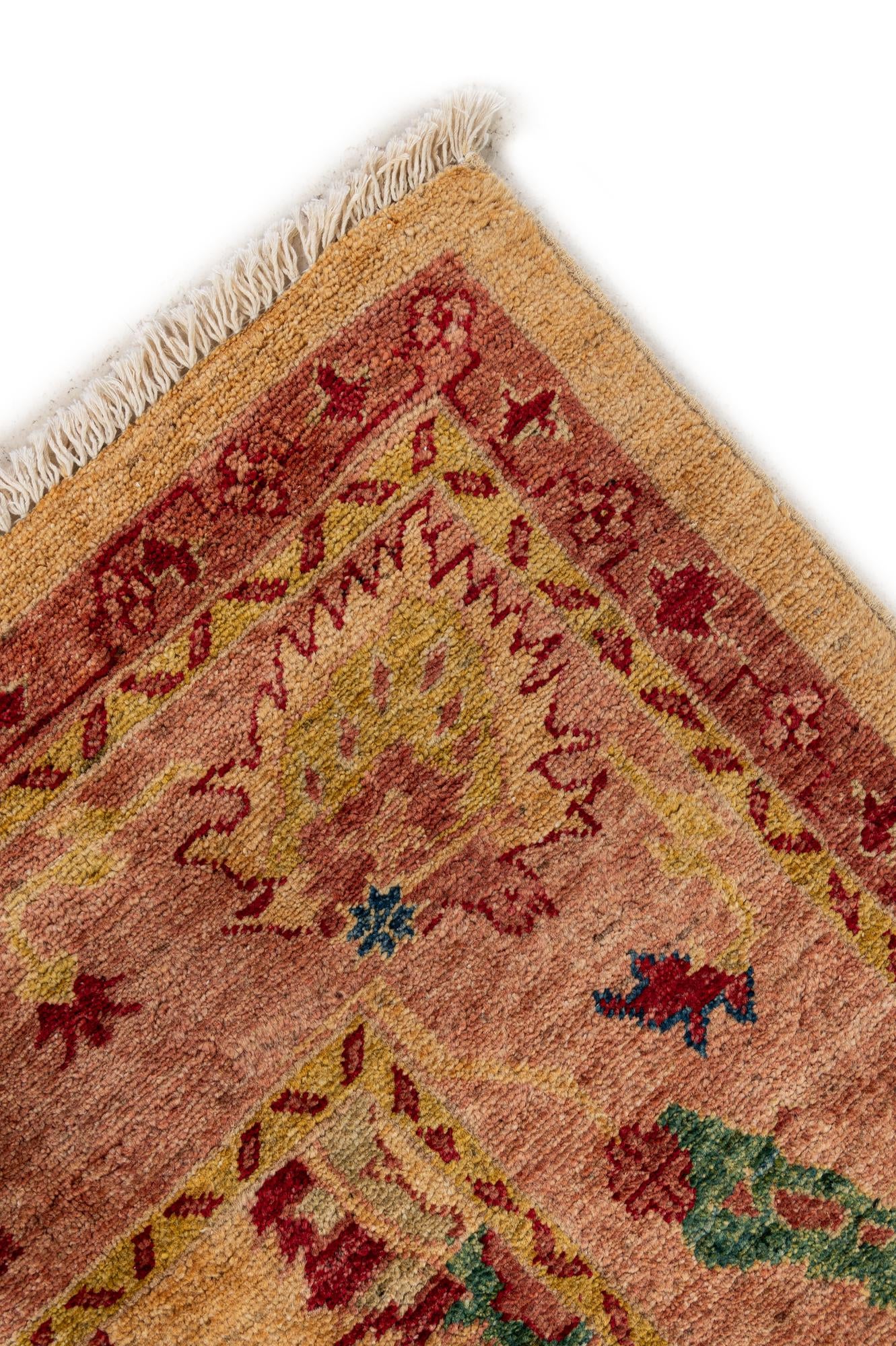 5' 6 x 7' 3 Hand Knotted Ziegler Wool Rug