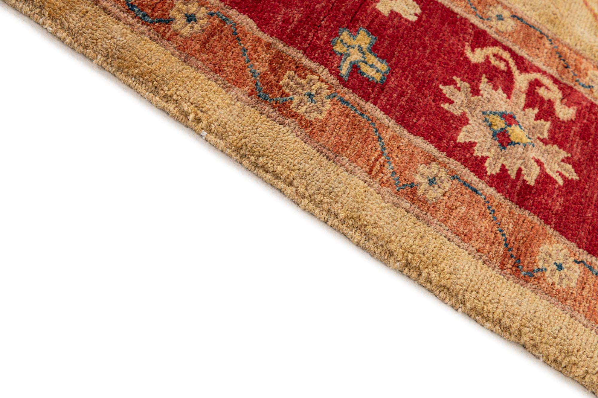 5' 9 x 7' 7 Hand Knotted Ziegler Wool Rug