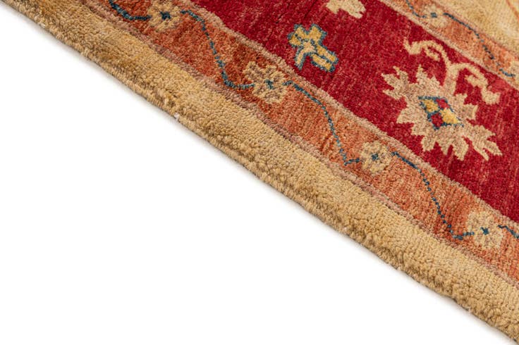 Detail image of 5' 9 x 7' 7 Hand Knotted Ziegler Wool Rug