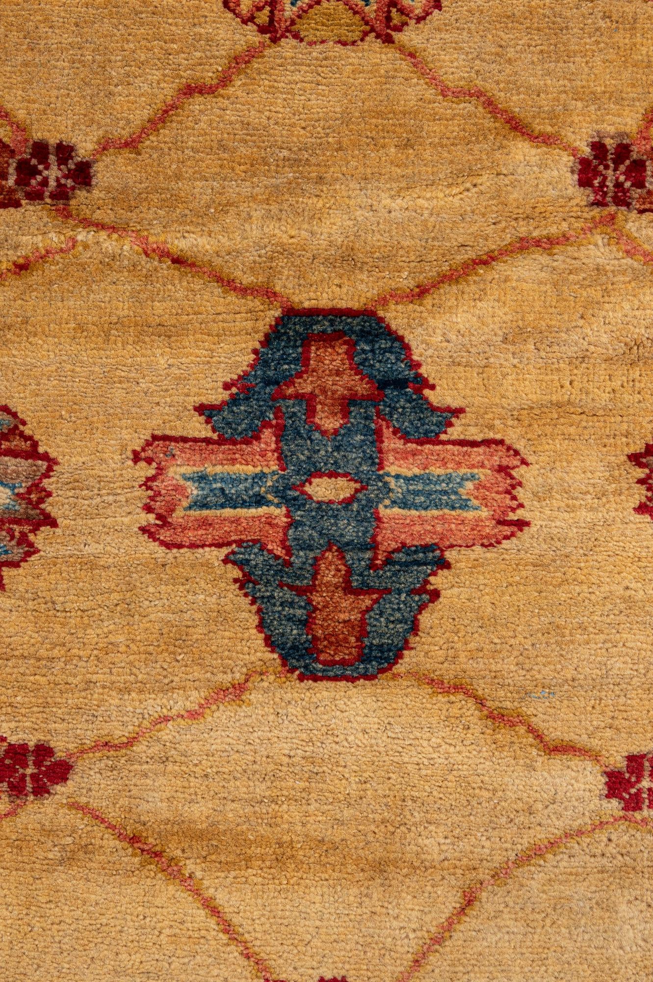 5' 9 x 7' 7 Hand Knotted Ziegler Wool Rug