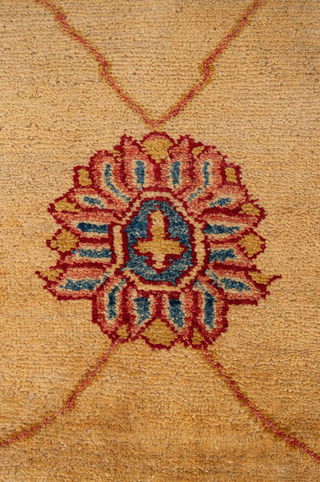 5' 9 x 7' 7 Hand Knotted Ziegler Wool Rug