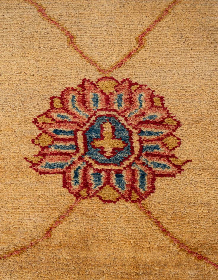 Detail image of 5' 9 x 7' 7  Hand Knotted Ziegler Wool Rug